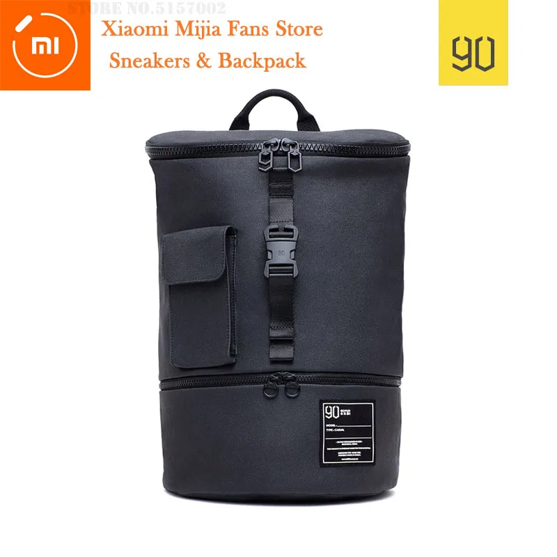 Xiaomi 90 Забавный шикарный спортивный рюкзак для мужчин и женщин, вместительный рюкзак для путешествий, сумка для покупок, сумка для компьютера
