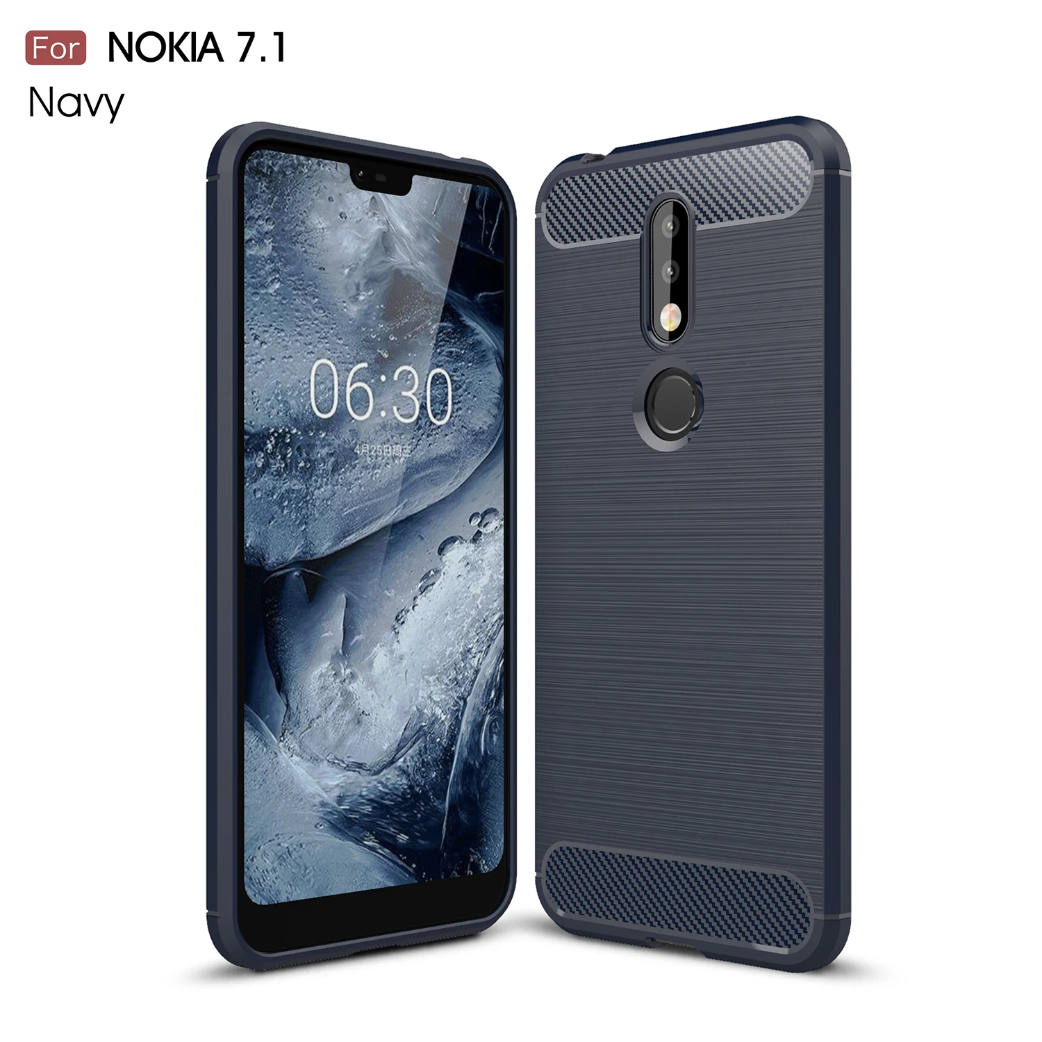 NEKOYA Cover Nokia 6.1,Caso di Nokia 6.1 [Custodia a Portafoglio Flip] [Sensazione setosa][Supporto Stand] Magnetico Cassa per Nokia 6.1