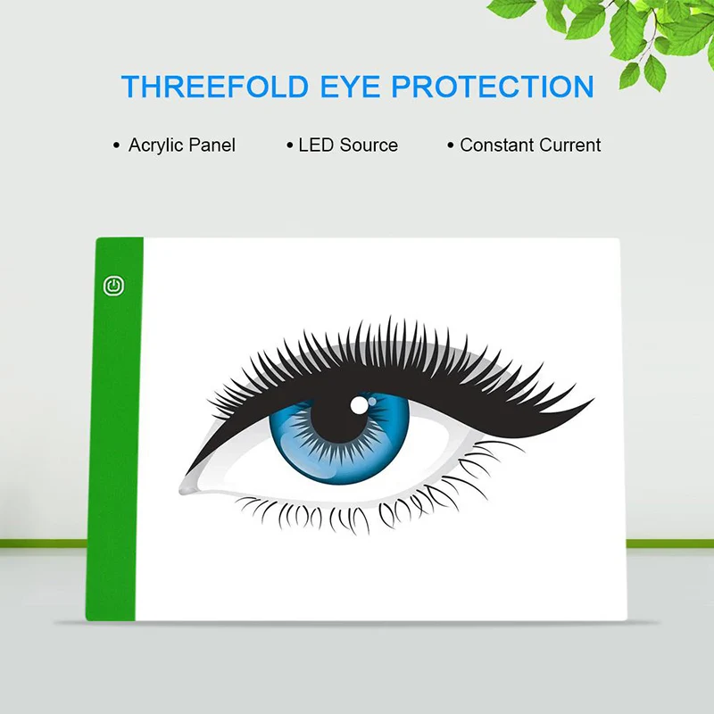 Ultra fino usb powered a4 a5 led
