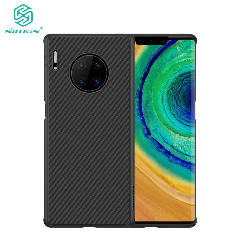 Для huawei mate 30 Pro чехол NILLKIN из синтетического волокна Жесткий карбоновый PP пластиковый задний Чехол для huawei mate 30/mate 30 Pro чехол s