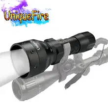 UniqueFire 1407 IR 940NM светодиодный светильник с инфракрасной вспышкой, 3 режима, тактический фонарь ночного видения, охотничий светильник, фонарь, светильник
