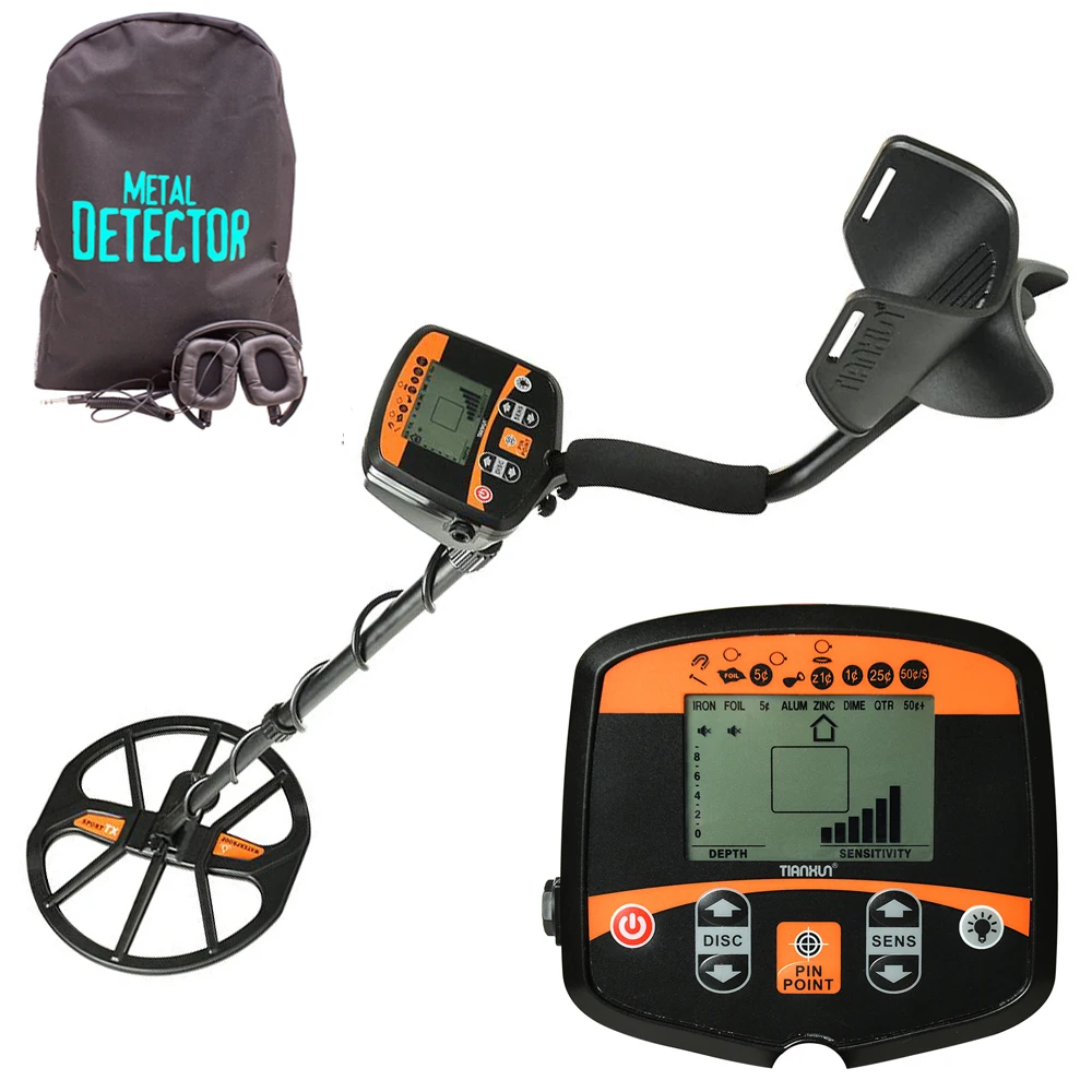 TX 960 Professional Underground Metal Detector with waterproof search coil Gold Detector Treasure Hunter Detecting Pinpointer