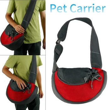 

2020 new portable pet backpack, mesh cloth breathable safety belt elastic inner pad is suitable for small pets within 10 kg