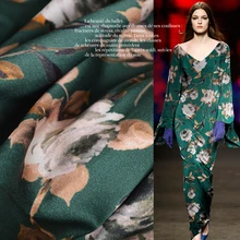 Натуральный шелк блокбастер Цифровая живопись чистый шёлк с принтом стрейч пряжа Cheongsam ткань ткани