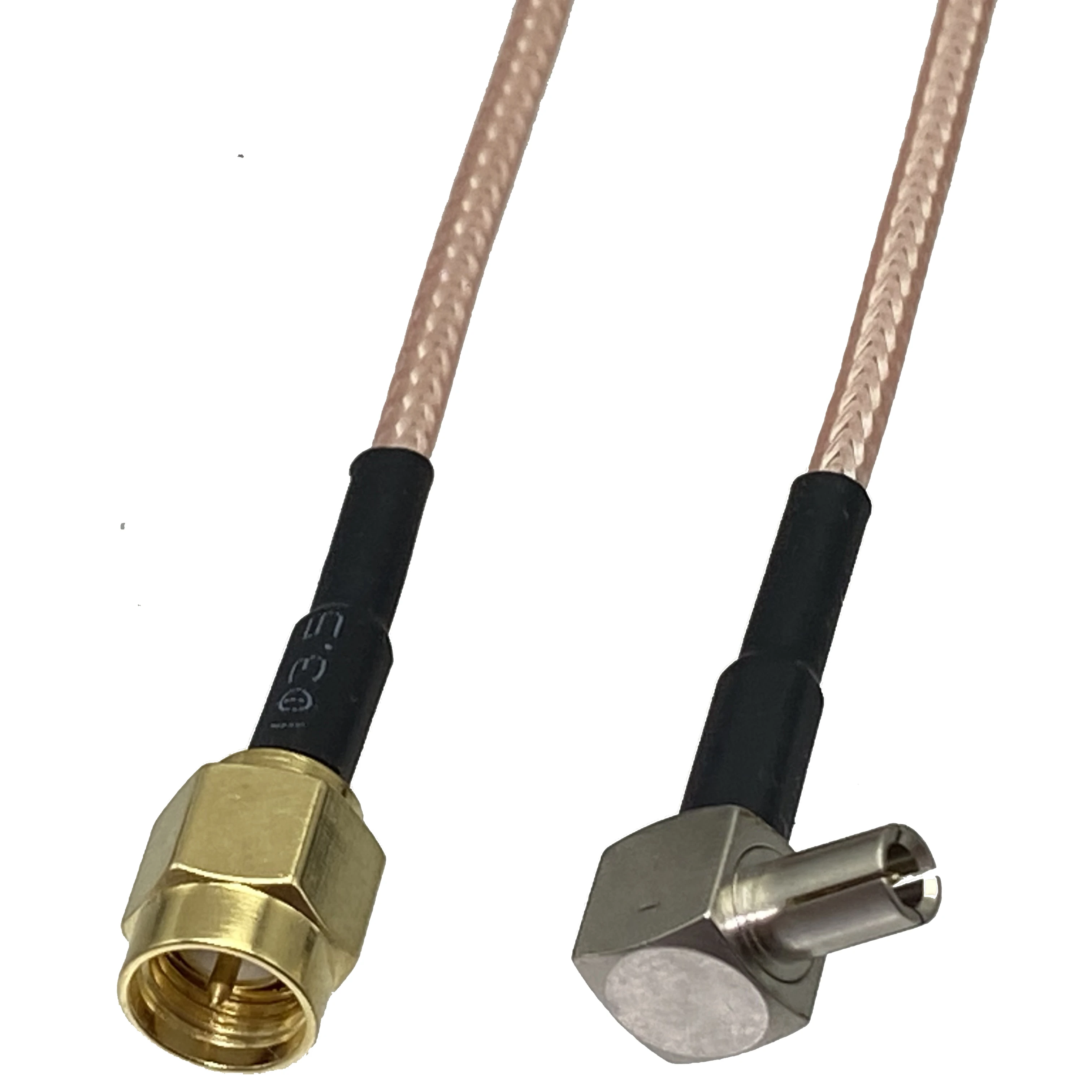 RG316 Kabel Sma Stekker Naar TS9 Male Plug Haakse Crimp Connector Rf
