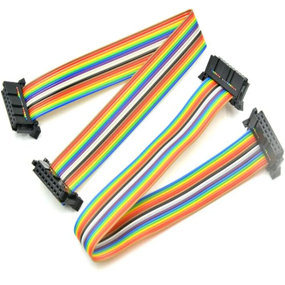 

2018111501 xiangli IDE Cables red wire terminal wire 7 colours 28