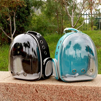 

Panoramic Transparent Breathable Pet Backpack Cat Handbag Dog Astronaut Space Capsule Outdoor Carrier for Travel Hiking Walking