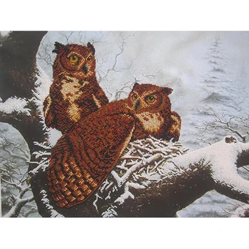 

B-020 set for embroidery with beads 'Magic canvas 'family jacket', 50,5x36,5 cm