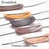 Genuine Leather Notebook Closer Protective Leather Piece With Repair Rubber Band For Handmade Travel Journal Accessories 1