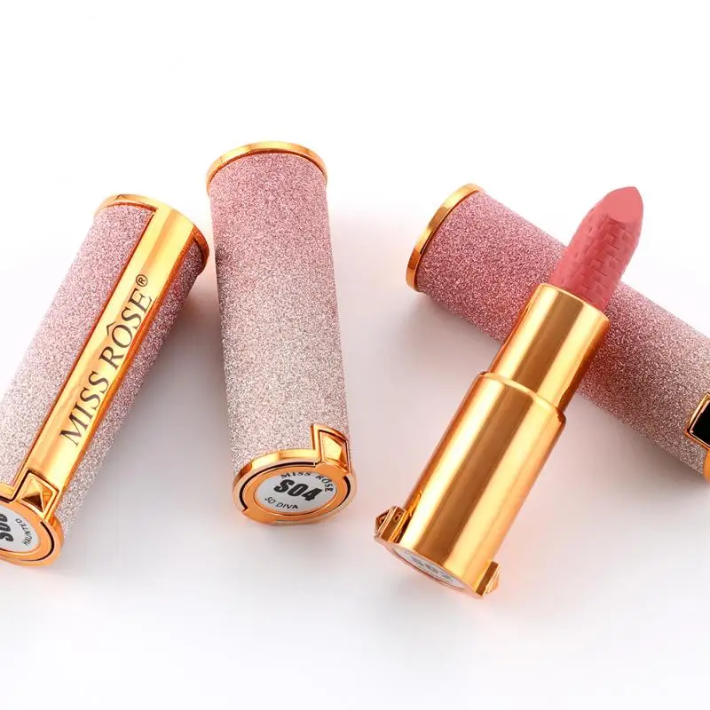 

6 Color Bright Star Matte Lipstick Moisturizing Waterproof Lip Balm Long-lasting Non-Stick Cup Sexy Attractive Lip Makeup TSLM1