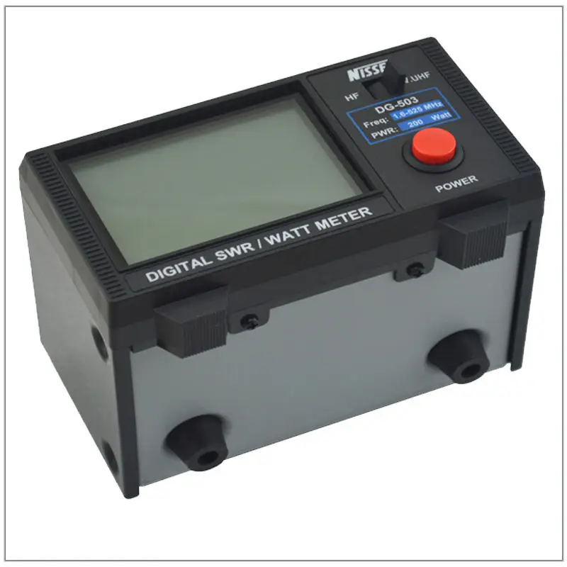 Original Nissei Dg-503 Digital Lcd 3.5" Swr& Wattmeter 1.6-60 Mhz/125-525 Mhz For Two-Way Radios Walkie Talkie