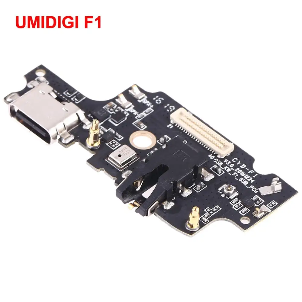 Оригинальная Umidigi One Max/F1 Play плата с зарядным портом ремонт usb зарядная док станция