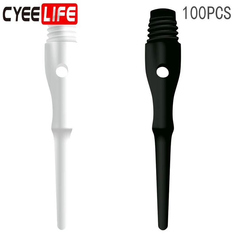 CyeeLife мягкие наконечники для дротиков пластик 100Packs 2BA остриё точки Дартс