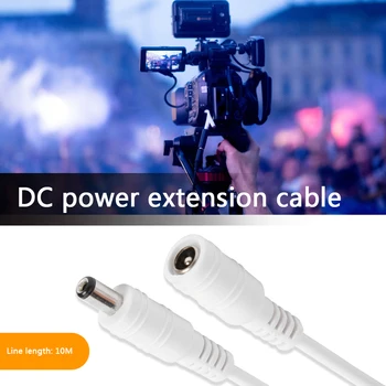 

Power Extension Cord Cable Power Small Wire CCTV DC 12V-24V Male Female Camera for Household Electricity Supplies