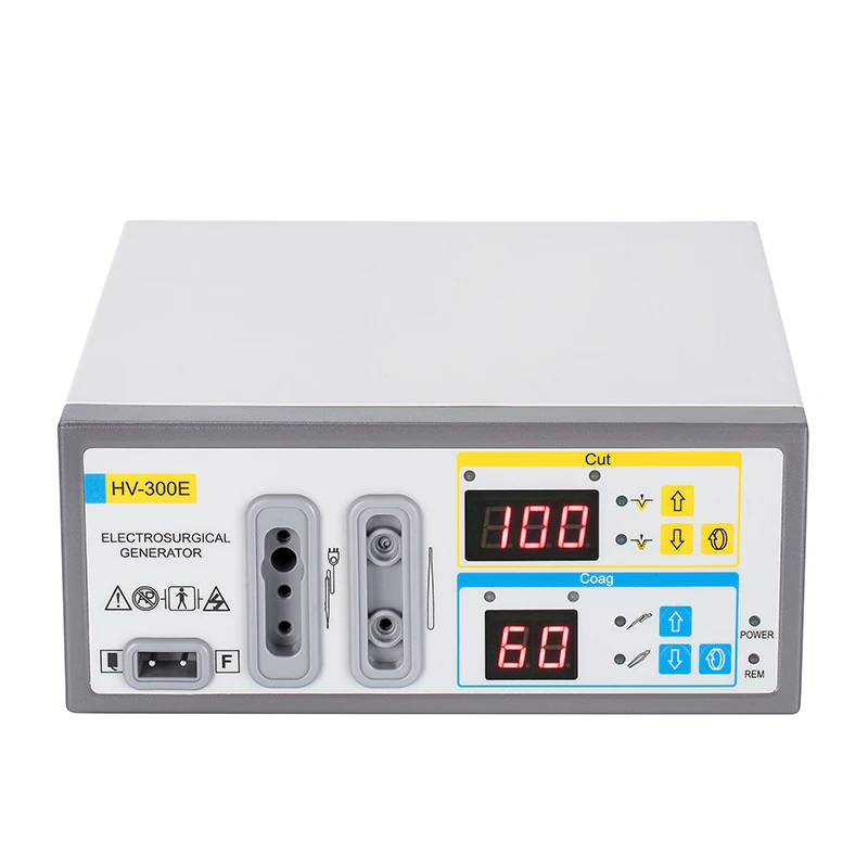 

100W High Frequency electrocautery ESU bipolar diathermy machine bipolar coagulator portable