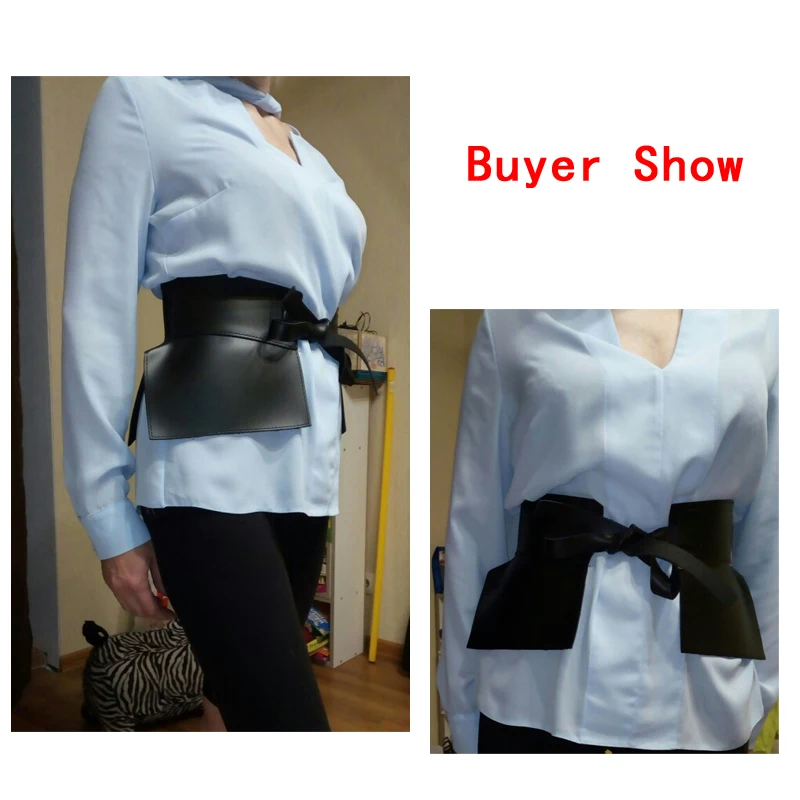 Dropship Women Peplum Belt Female Skirt Leather Waist Belts Fashion Ladies  PU Black Bow Wide Harness Dresses Designer Waistband to Sell Online at a  Lower Price