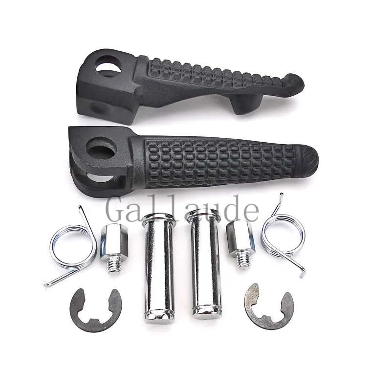 Motorcycle Front Rear Footrests Foot Pegs For Kawasaki Z750 Z1000 ER6F ER6N ZX-6R ZX-9R ZX-10R ZX-12R ZZR1200 GTR1400 ZZR1400 motorcycle accessories motorcycle foot pedals motorcycle footrests