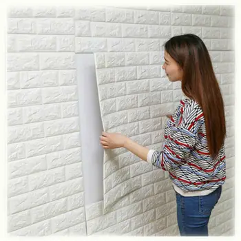 

10PcsX77*70CM DIY 3D PE Wall Sticker Decal Mural Shop Furniture Store Company Removable Decor