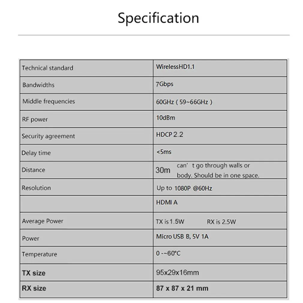 Measy W2H Mini2 беспроводной Hdmi аудио и видео передатчик+ приемник беспроводной расстояние 30 метров