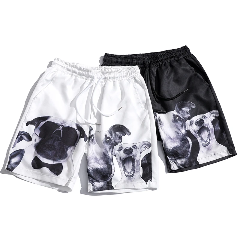 

Summer style 2020 men's shorts beach shorts breathable quick-drying loose casual Hawaiian printed shorts men's plus size 5XL