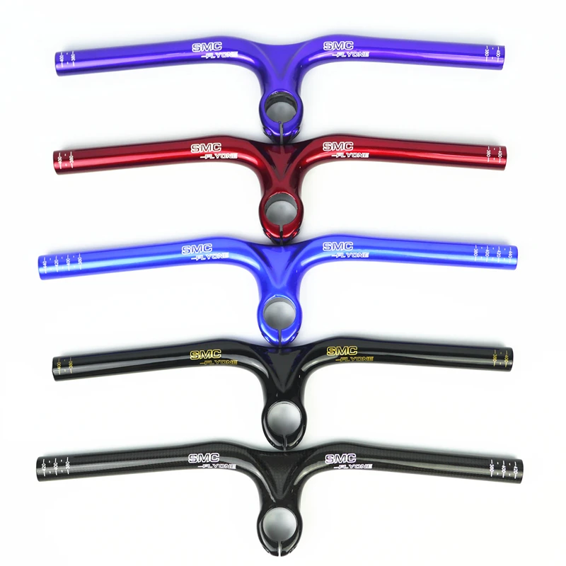 SMC-FLYONE New Carbon Handlebar Integrated with Stem 60mm For Push Kid's Bike 120g Lightweight Balance Bike kokua/puky