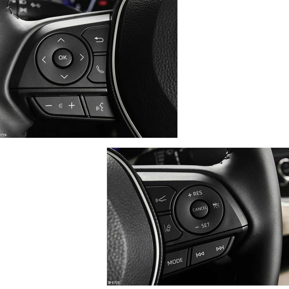 Multi-Media Steering Wheel Control Switch Button For Toyota Corolla Levin 2019 2
