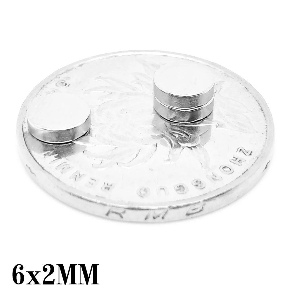 Small Round Neodymium Neodymium Small 10 2 Materials Aliexpress