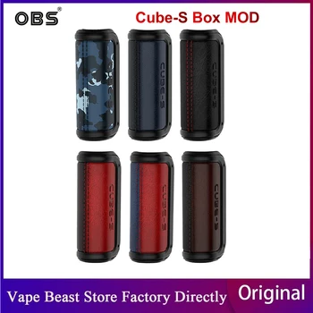 

New Original OBS Cube-S 80W VW Box MOD With Single 18650 Battery NO Battery & W/ 0.96-inch LED Display Electronic Cigarette Mod