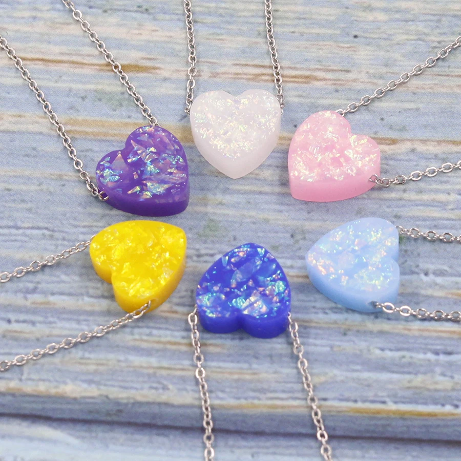 Fnixtar-Stainless-Steel-Exquisite-Simple-12mm-Heart-Opal-Pendant-Necklace-For-Women-Synthetic-Opal-Heart-Necklace