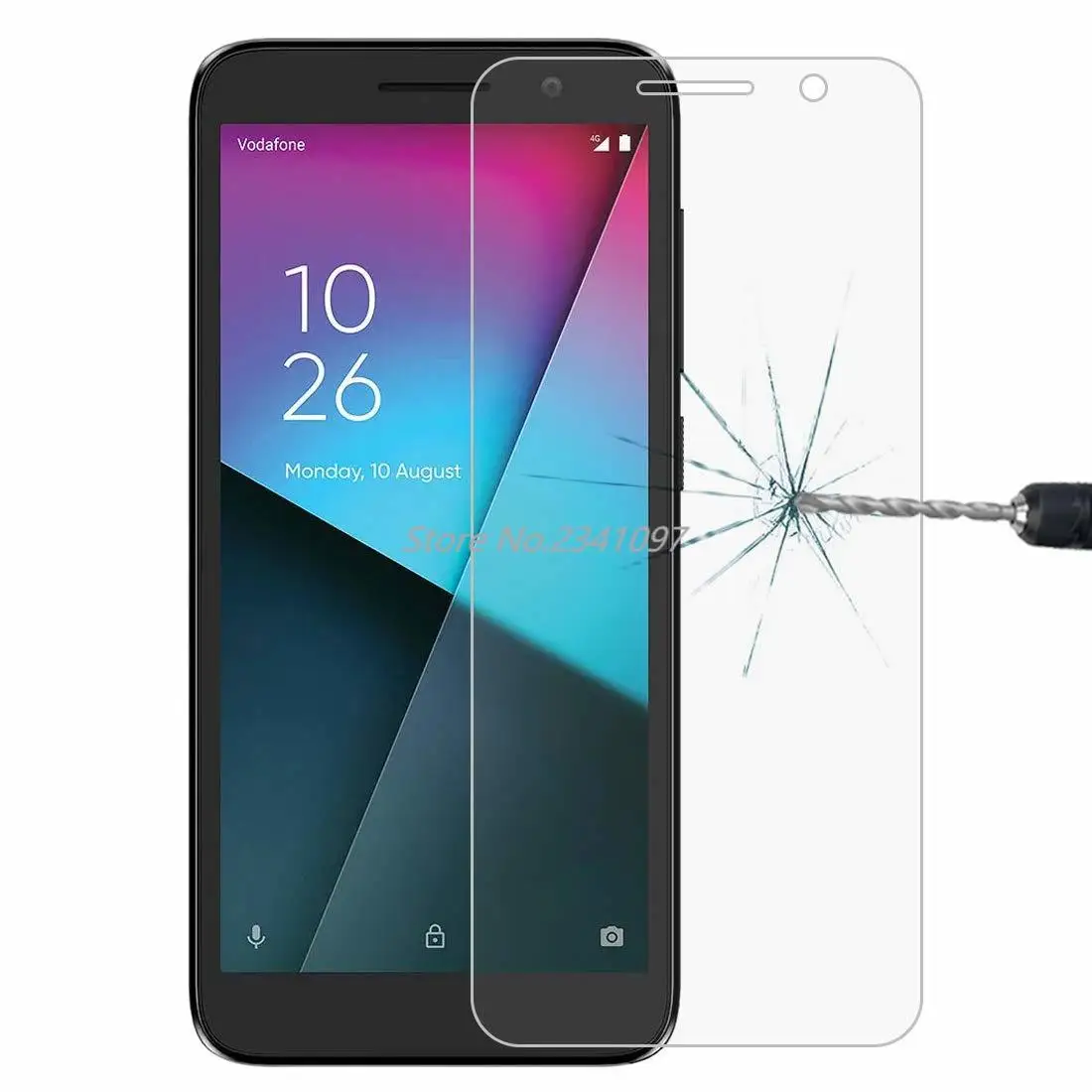 Закаленное стекло 2.5D 9H для Vodafone Smart E9 защита экрана высокой четкости от царапин