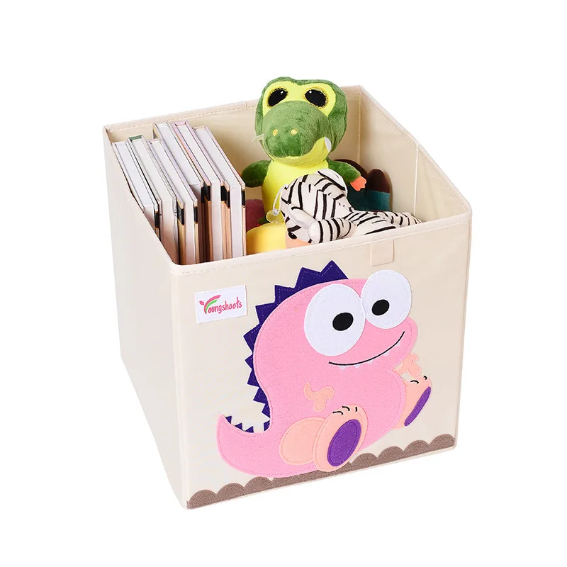Приемная коробка ткань художественные игрушки получения ткани Оксфорд, Большая одежда, игрушки, отделочная коробка, домашний ящик для хранения - Color: A1