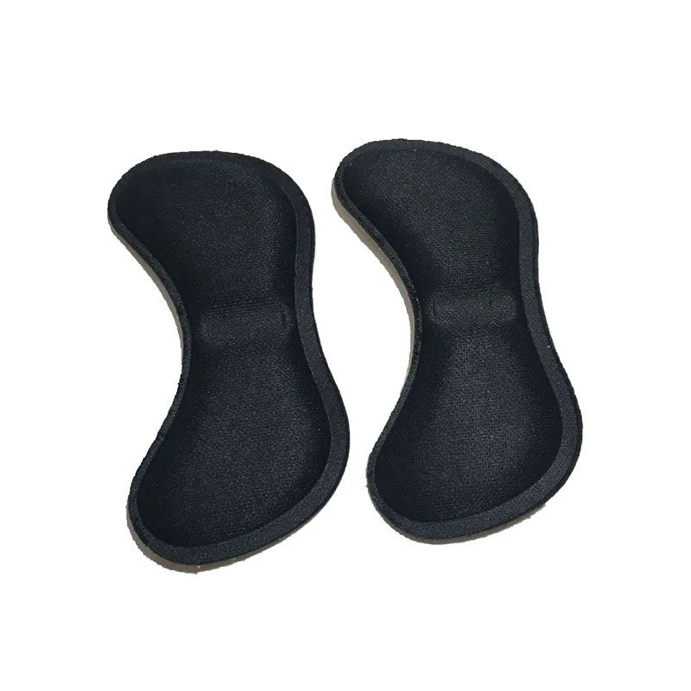 Heel stickers 4D Soft memory foam Foot Care Tool New Sticky Fabric Shoe Back Heel Inserts Insoles Pads Cushion Liner Grip Pad