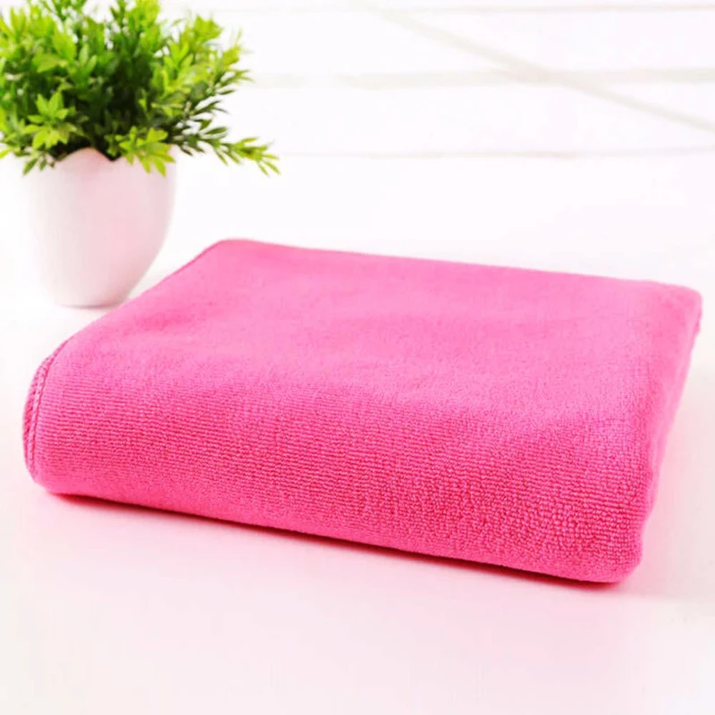 

1pc 70x140cm Microfiber Absorbent Drying Bath Beach Towels Washcloth Swimwear Shower Towel Bathtowel Cloth