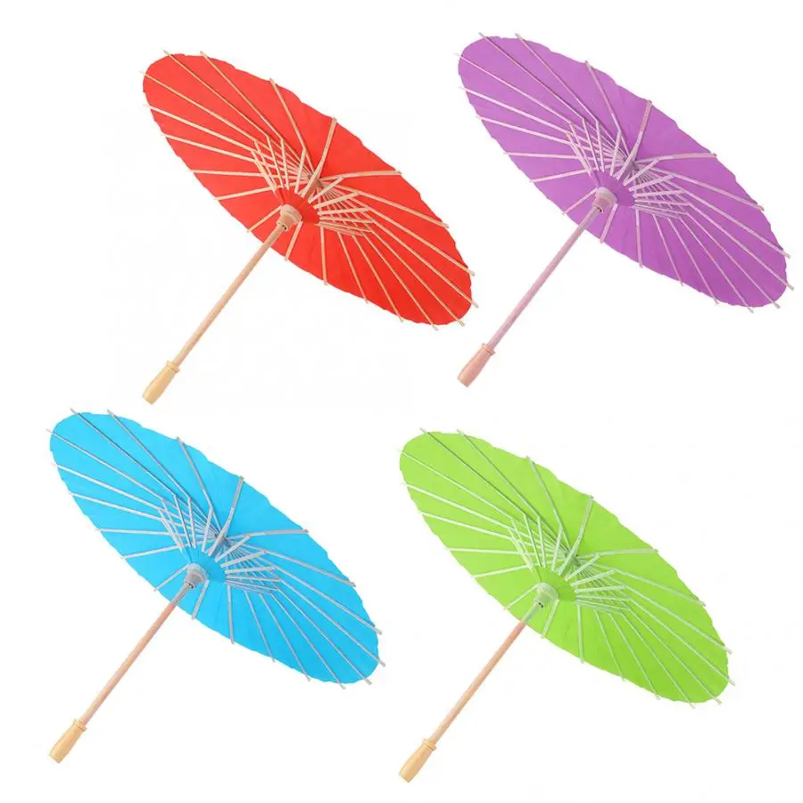High Quaqlity Umbrellas Children Diy Blank Paper Umbrella Craft