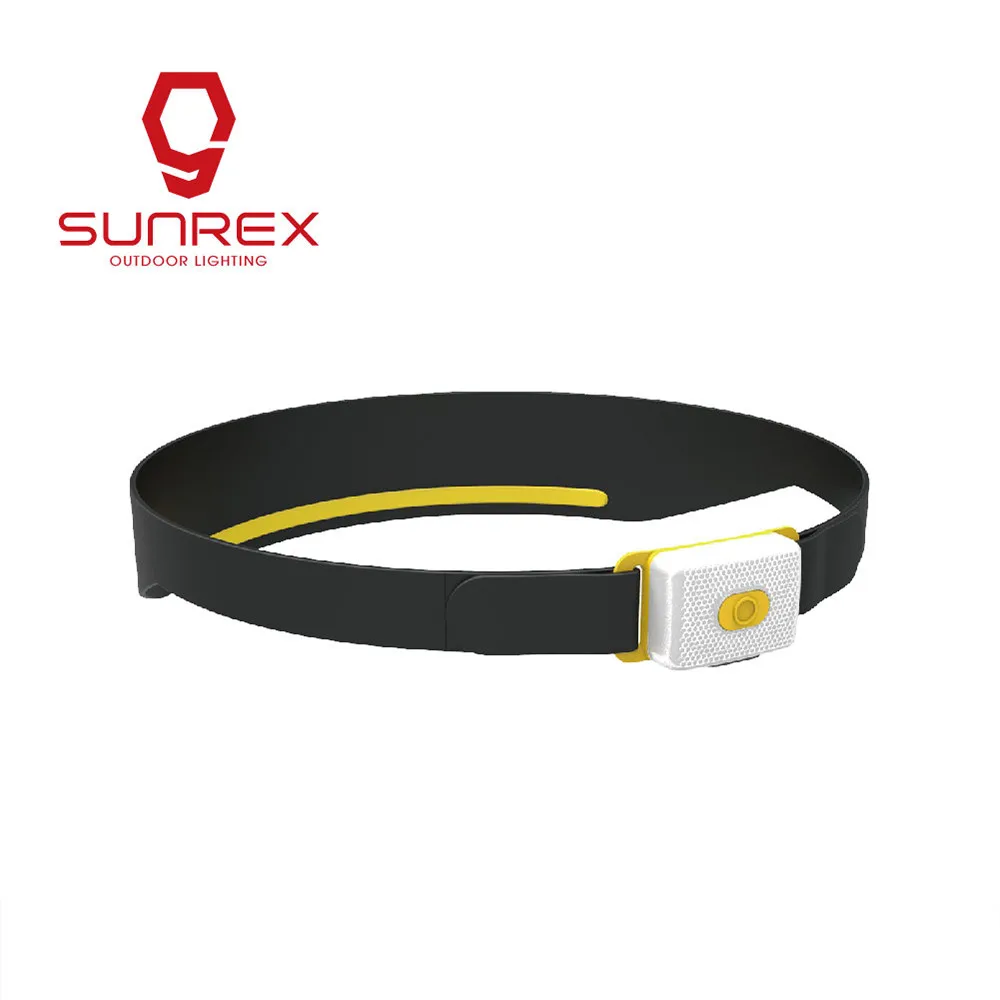 SUNREX Мода Coolpal sweatband галстук на спине Повязки На Голову Sweatband Moisure Wicking с установленными 300mAh литий-полимерный аккумулятор