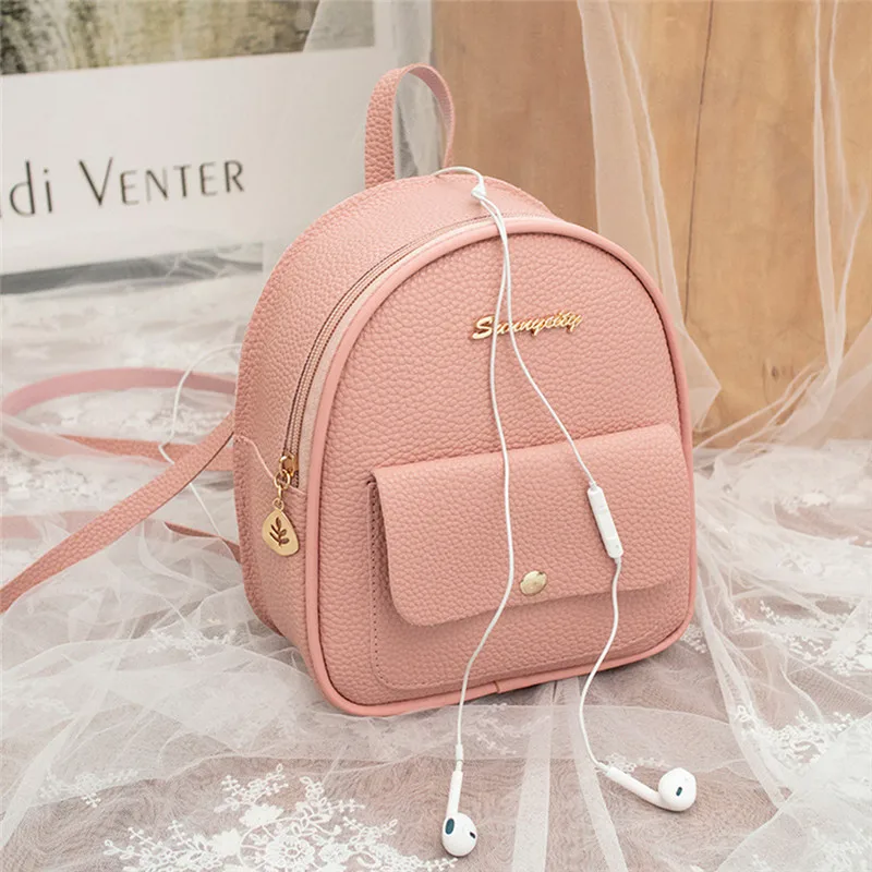 

PU Leather Shoulder Mini Small Messenger Bags Shell Bag Women Teenage Girls Kids Multi-Function Female Ladies Phone Pouch Pack