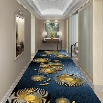 

Nordic 3D Floral Printing Corridor Carpet Door Mat Home Decoration Living Room Area Carpet Rug 80 * 200cm