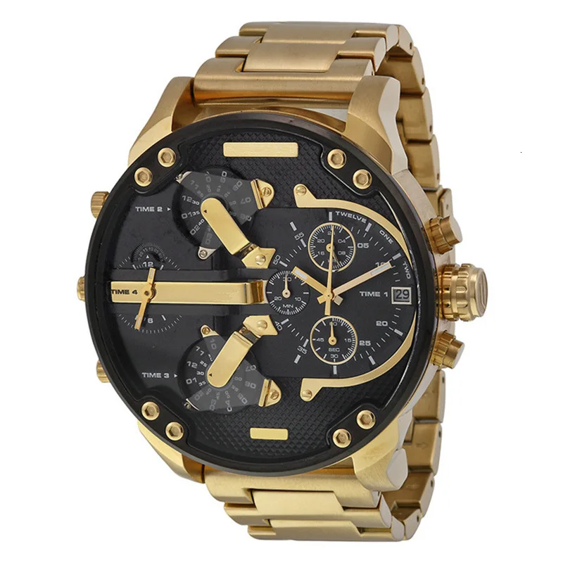 

Big Dial Personality Wrist Watch For Man 2019 Luxury Brand Quartz Watches Men Fashions Trend Complete Calendar relogio masculino
