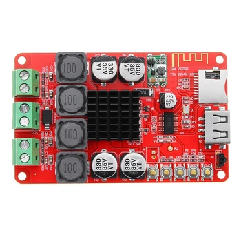 

HF183 TPA3116 2X50W Digital Bluetooth Receiver Module Amplifier Board with Remote Controller