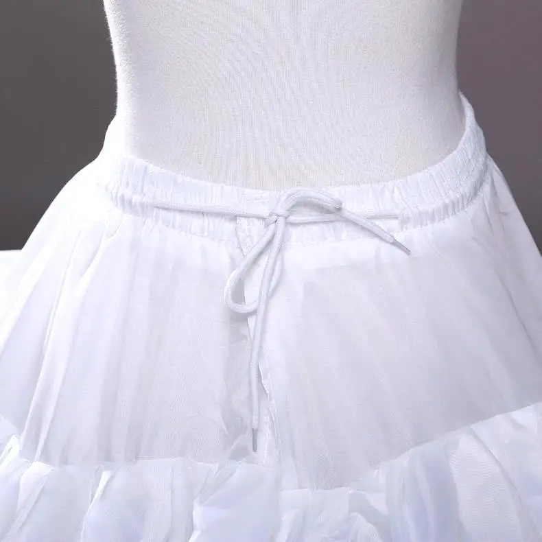 4 Hoops 5 Layers Ball Gown Petticoats  Black Petticoat Crinoline Underskirt Big Ruffle Wedding Accessories Tulle Underskirts