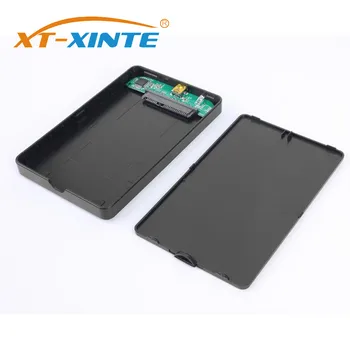 

XT-XINTE 2.5inch HDD SSD Case Sata to USB 3.0 2.0 Adapter Free 5Gbps Box Hard Drive Enclosure for WIndows For Mac OS Support 2TB