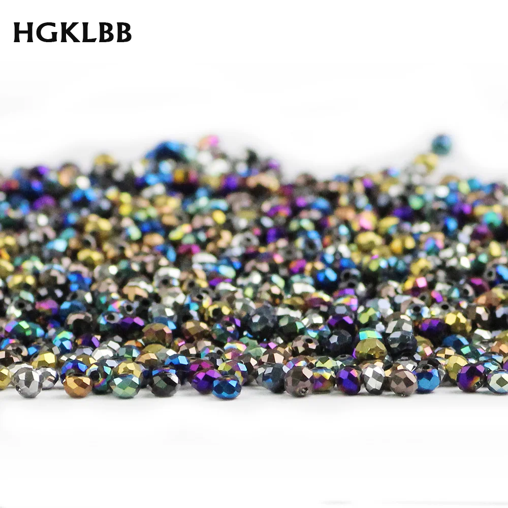 Австрийские круглые бусины разделители HGKLBB 3 мм 200 шт.|Бусины| |