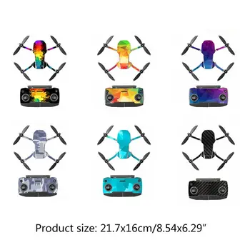

6set Waterproof Protective Film PVC Sticker For DJI Mavic Mini Drone Remote E5BA New Hot