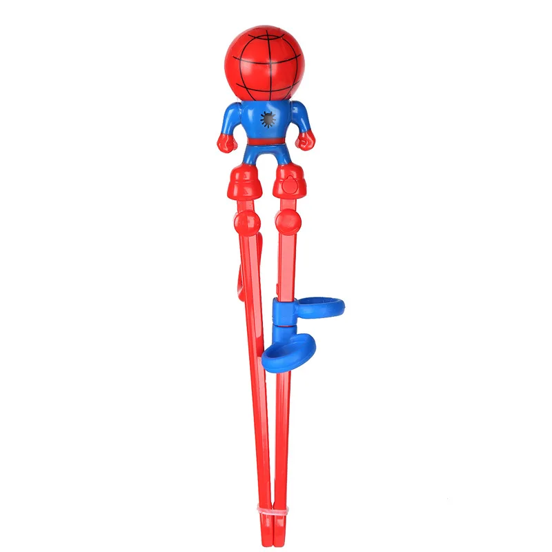 

Spider-Man Children Learning Chopsticks America Captain Kids Training Eating Lettering Baby Cute Creative Chopsticks