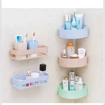 

home corner kitchen bathroom shelf Bathroom corner storage rack Organizer Wall Shower Shelf Basket storage rack