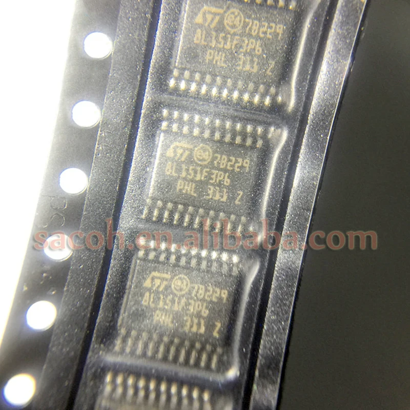 

5PCS/lot New OriginaI STM8L151F3P6 8L151F3P6 or STM8L151F3P3 or STM8L151F2P6 or STM8L151F2P3 SOP-20 8-bit ultralow power MCU