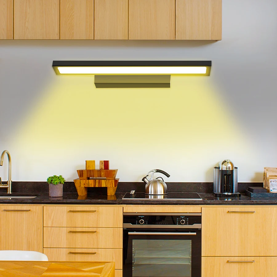 2385 SMD светодиодный светильник для кухни под шкаф s Cocina светодиодный светильник для гардероба спальни зеркальный головной светильник Luce Armadio Kast Verlichting Luz
