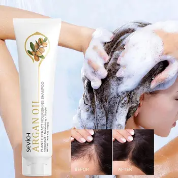 

Ginger Shampoo Argan oil Anti-hair loss Soft and moisturizing Z1U6