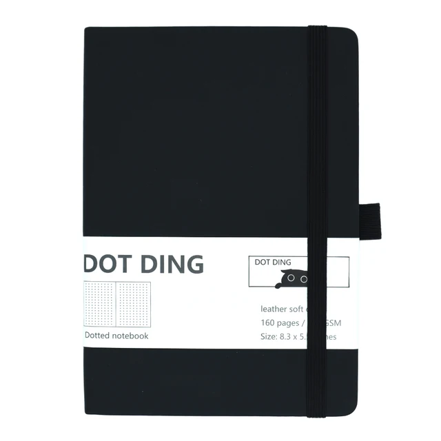 Carnet de notes page Pointillé A5 Couverture souple Smooth Colours