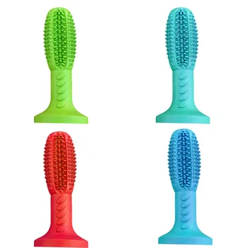 

Pet Toy Rubber Bite Resistant Dog Molar Rod for Dogs Tooth Cleaning Bone Toothbrush Cleaning Supplies